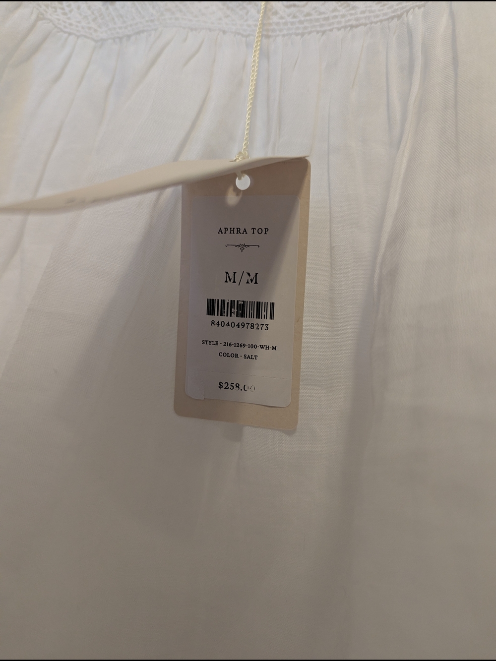 Doen Aphra Top in Salt, NWT, Size M - Picture 5 of 5
